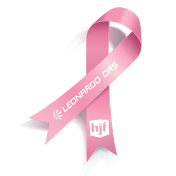 Leonardo DRS pink ribbon