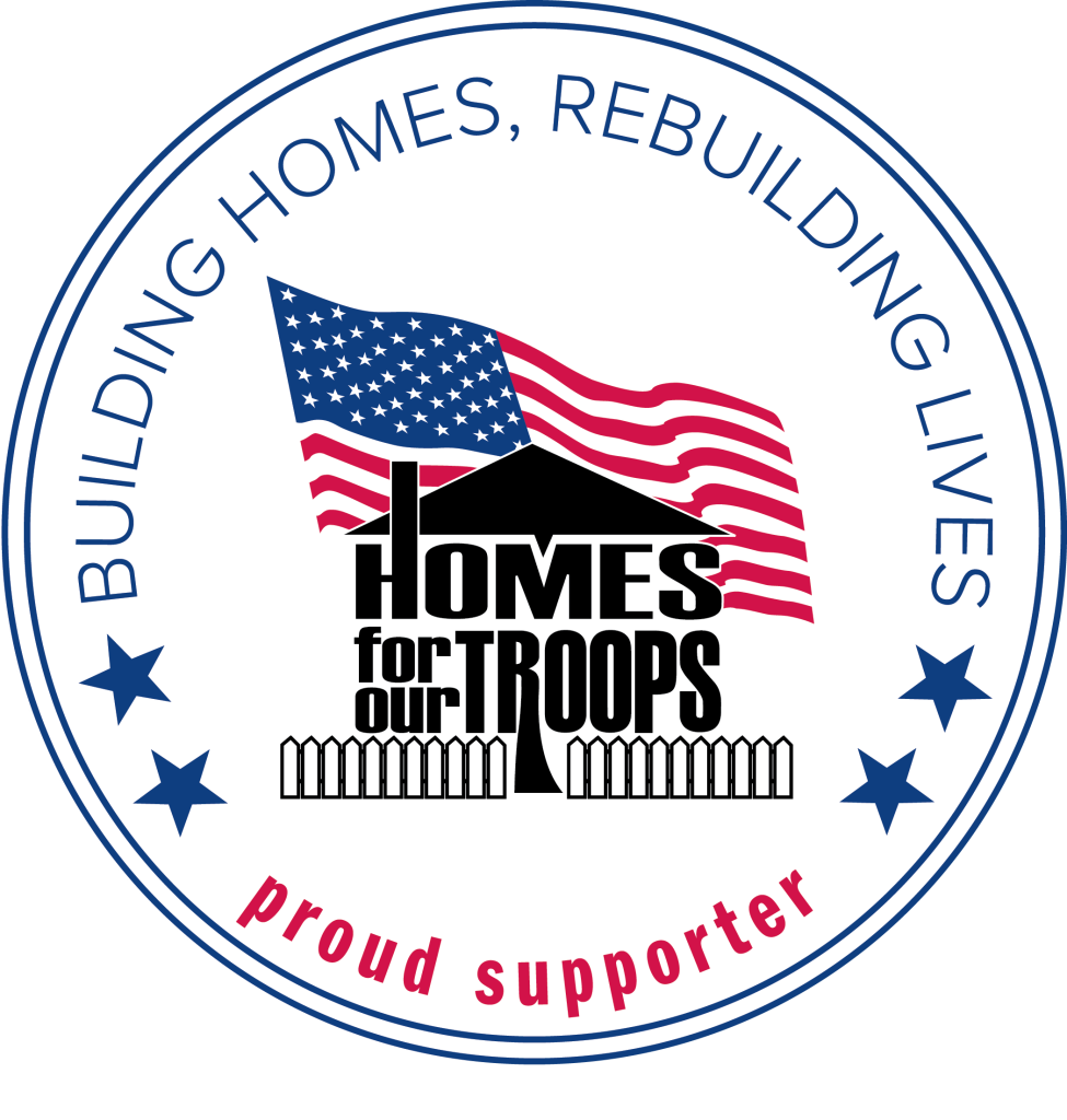 Homes for our troops logo