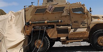 OBVP onboard a maxxpro vehicle
