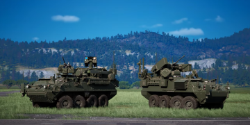 C-UAS Strykers in Action