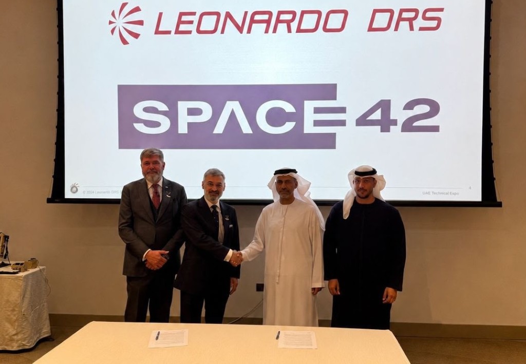 Leonardo DRS and UAE's Space42 sign MoU agreement